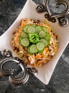 عکسی از دستور سالاد کلم رستورانی