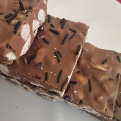 Chocolate chikki A picture of Chocolate chikki.