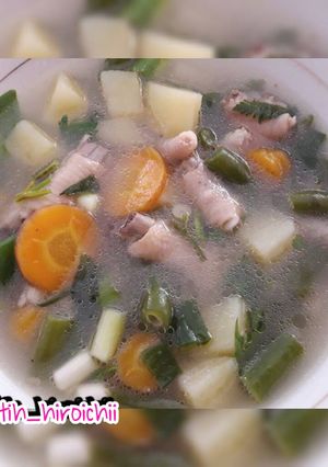 Foto resep Sop Ceker Ayam Praktis non MSG