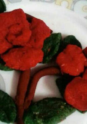 फ्लावर पेडा (Flower peda recipe in hindi) रेसिपी मुख्य फोटो