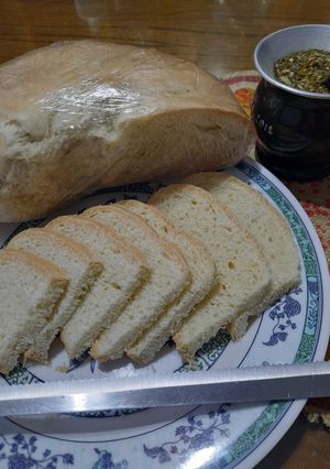Una foto de Pan de campo