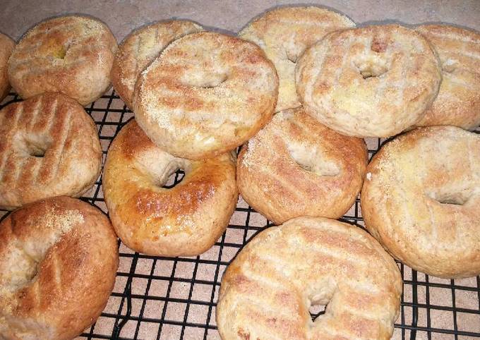 Whole wheat bagels