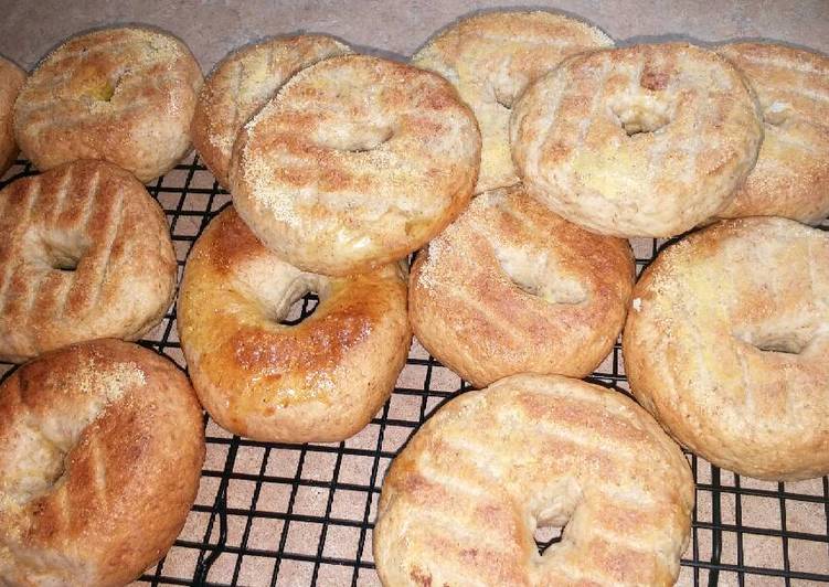 Easiest Way to Make Speedy Whole wheat bagels