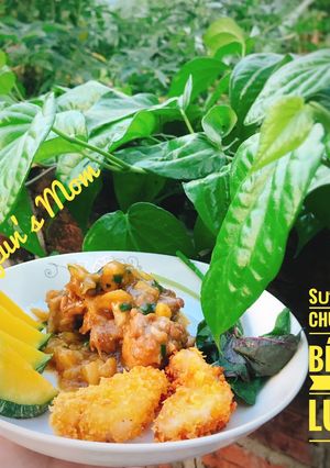 Hình của món Sườn xào chua ngọt.