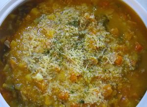 Una foto de Minestrone