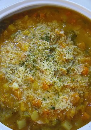 Una foto de Minestrone