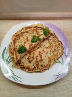 Puha krumplis palacsinta recept fotója