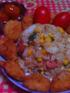 好吃又簡單的炒飯˙˙˙˙ 的食譜成品照片