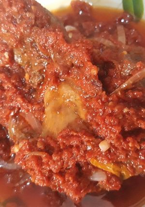 A picture of Tomato stew.