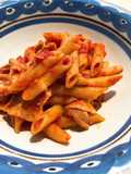 Penne Arrabbiata กับหมู