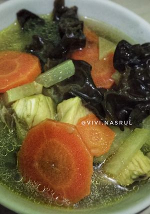Foto resep Sup jamur kuping