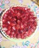 Tarta de fresa 🍓súper fácil y delicioso 😋👌