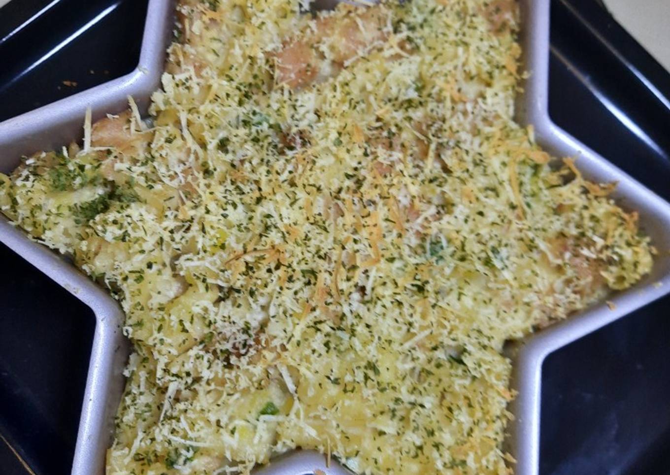 Cemilan Anak sehat Macaroni schotel kentang