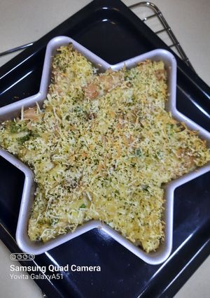 Foto resep Cemilan Anak sehat Macaroni schotel kentang