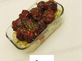 Parsley Potatoes with meatballs