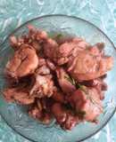 Gà nấu/ hầm coca