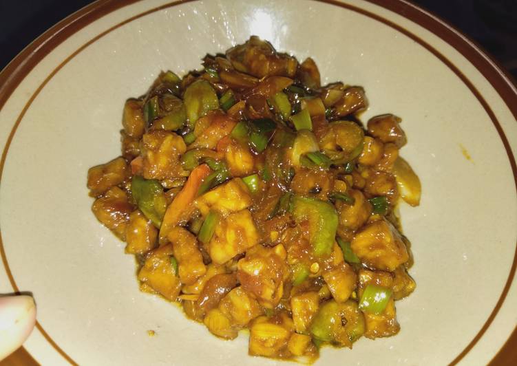 Tempe Pedas Bumbu Kecap