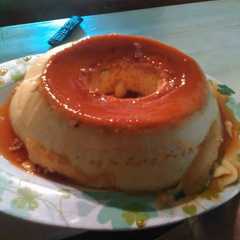 Una foto de Flan de huevo
