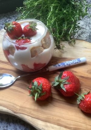 Une photo de Tiramisu 🍰fraise🍓
