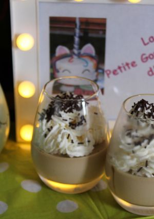 Une photo de Café liégeois façon panna cota