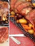 Horseradish and Herb Crusted Fullblood Wagyu Strip Loin Roast