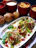 Apple Stuff Bread Dahi Vada
