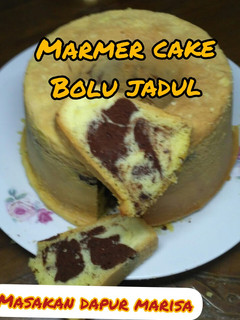 Foto resep Marmer cake/bolu jadul/kue jadul/bolu kig