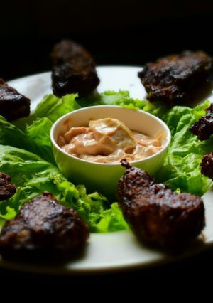 A picture of Juicy Berbeque Chicken Strips.