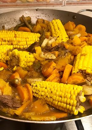 Una foto de Carne al wok con verduras