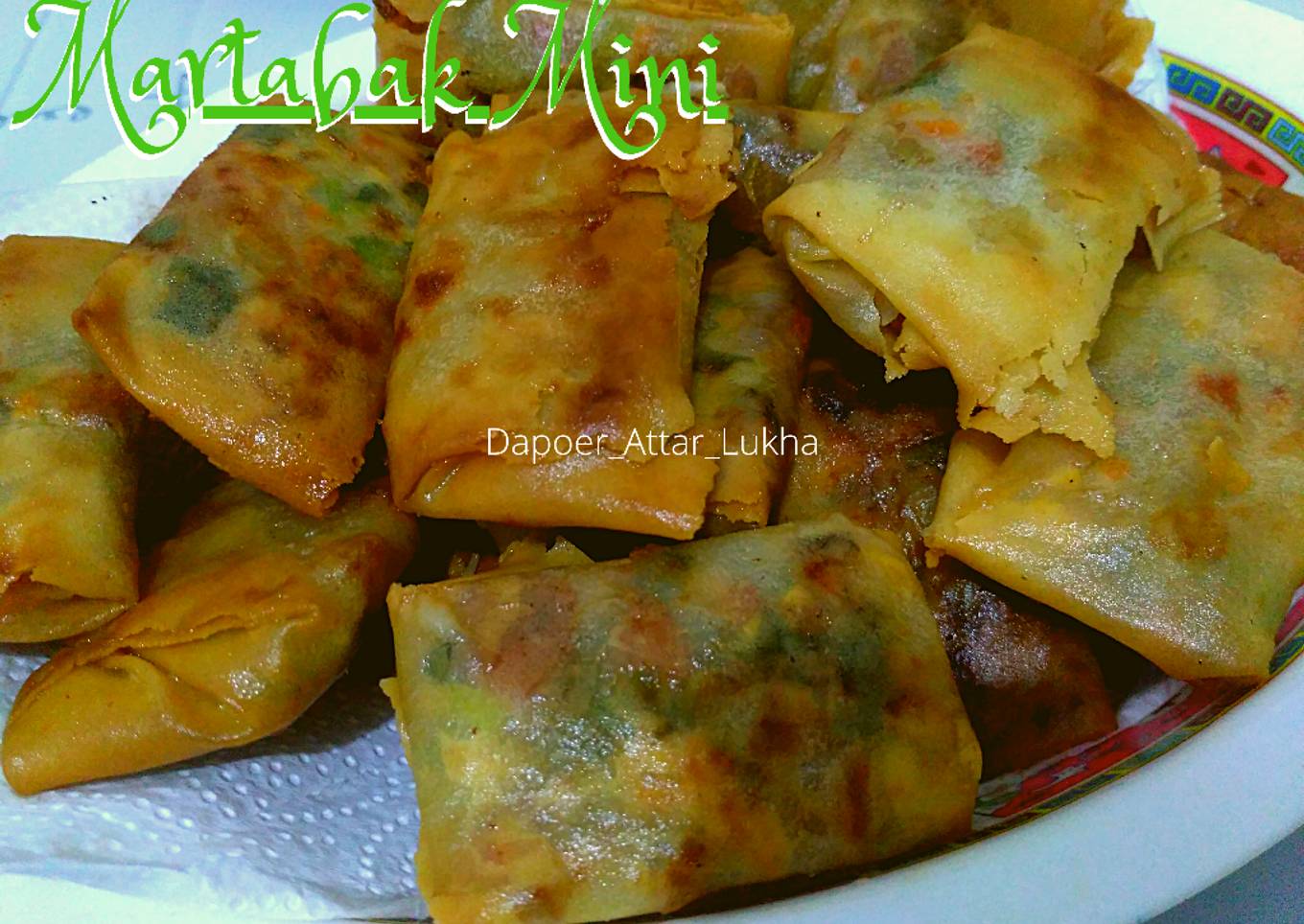 Resep Minggu ke-10 : MARTABAK MINI