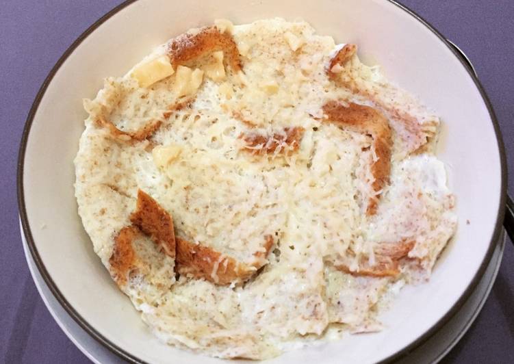 Resep Microwave-baked Bread Pudding yang nikmat