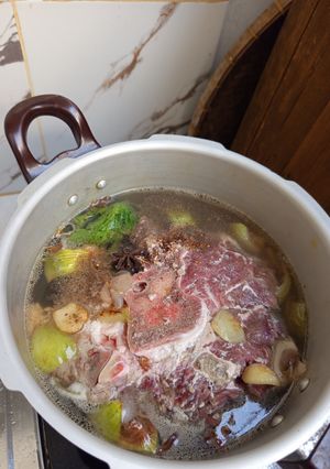 Foto resep Kuah Sop Tulang Sapi