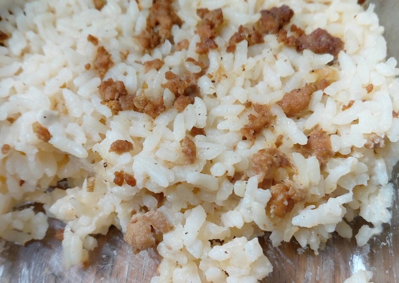 Salted Chicken Risotto (Nasi Panggang Ayam Telur Asin)