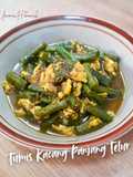 Tumis Kancang Panjang Telur