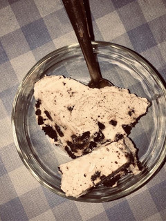 Una foto de Helado oreo con 3 ingredientes
