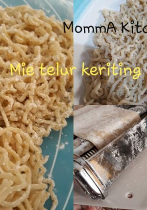 Foto resep Mie keriting homemade
