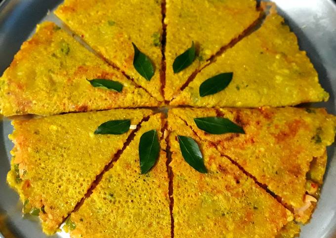 How to Make Homemade Moong dal dosa