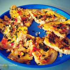 A picture of #Egg_Uttapam.