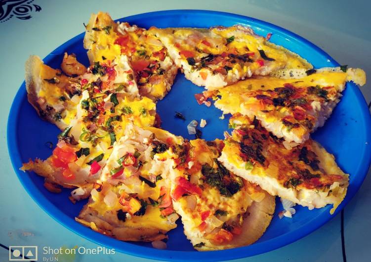 Step-by-Step Guide to Make Ultimate #Egg_Uttapam