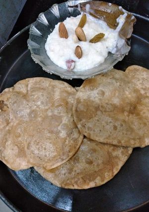 A picture of Rice Kheer(Jauah rice).