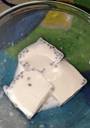 Foto resep Puding Susu Formula + Selasih