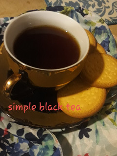 A picture of Simple black tea.