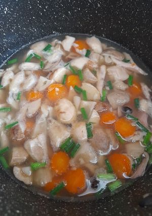 Foto resep Sup Ayam Jamur