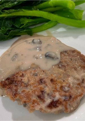 A picture of Cottage Cheese and Onion Patties.