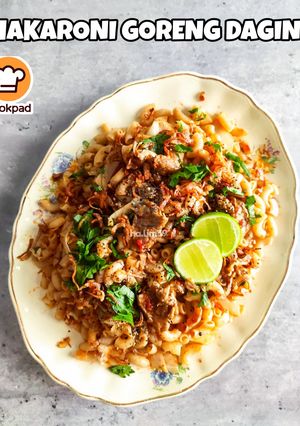 Gambar Makaroni Goreng Daging