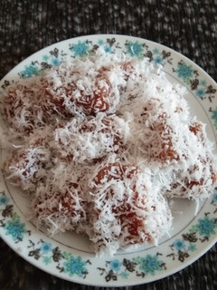 Foto resep Urap kue keranjang