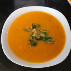My Sweet Potato & Miso Soup 😍 A picture of My Sweet Potato & Miso Soup 😍.