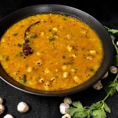 A picture of Dal fry with Makhana.