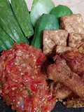 Lalapan sambal trasi