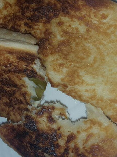 A picture of Chicken Mayo with Gherkins.